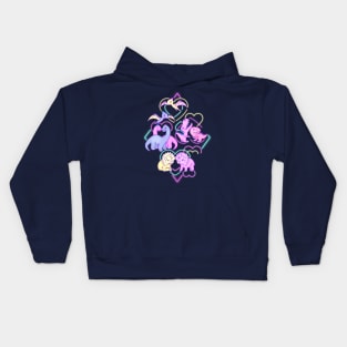 Dinosaur's Disco Date Kids Hoodie